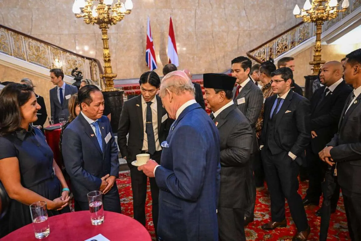 Prabowo Temui Raja Charles III di Lanchaster House, Bahas Konservasi Gajah 