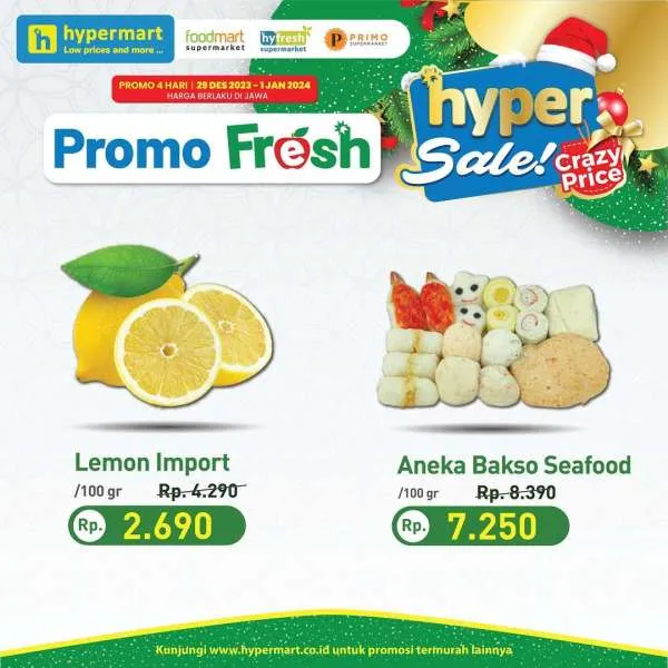 Promo JSM Hypermart Hyper Diskon Weekend Periode 29 Desember 2023-1 Januari 2024