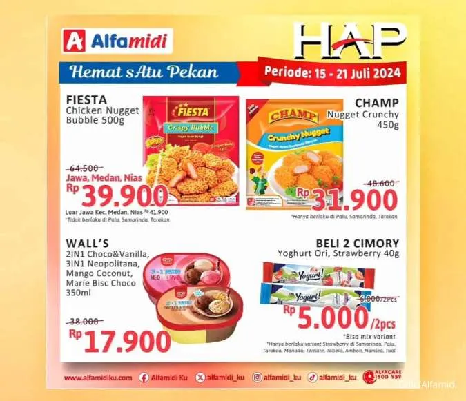 Promo Alfamidi Hemat Satu Pekan Periode 15-21 Juli 2024