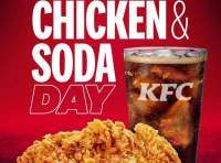 Promo KFC Chicken & Soda Day Tiap Selasa, Combo Ayam + Soft Drink Cuma Rp 18.000-an