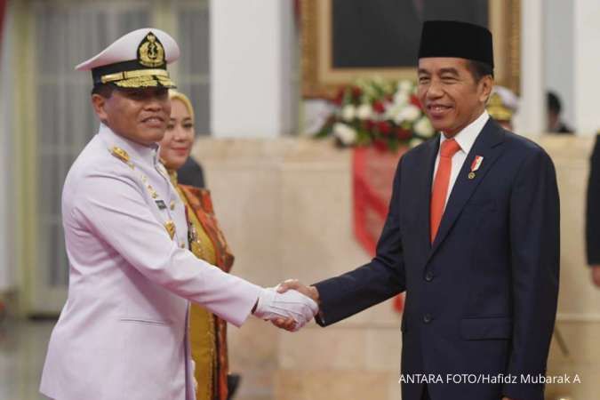 Gantikan Yudo Margono, Jokowi Lantik Laksamana Madya Muhammad Ali Jadi KSAL