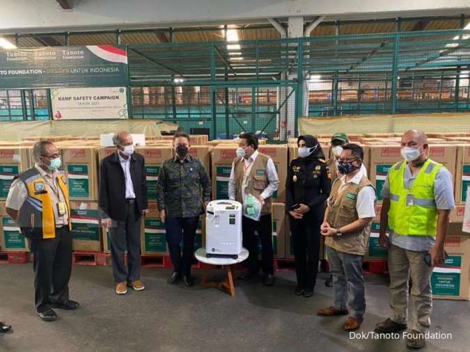 Tanoto Foundation Donasikan 3.000 Unit Oxygen Concentrator ke Kemenkes untuk Bantu Selamatkan Pasien Covid-19
