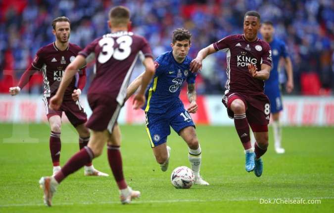 Chelsea vs Leicester City: Duel The Blues kontra The Foxes berlanjut di 4 besar liga