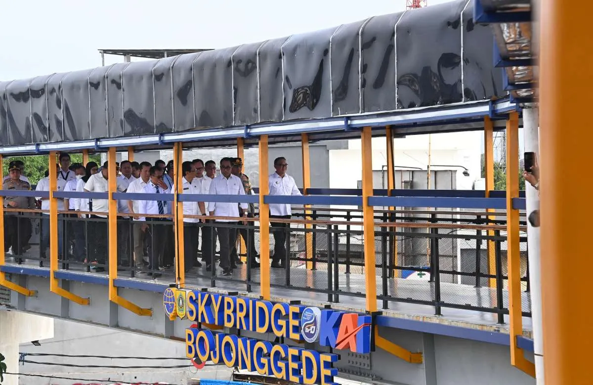 Kemenhub Hibahkan Skybridge Bojonggede ke Pemkab Bogor