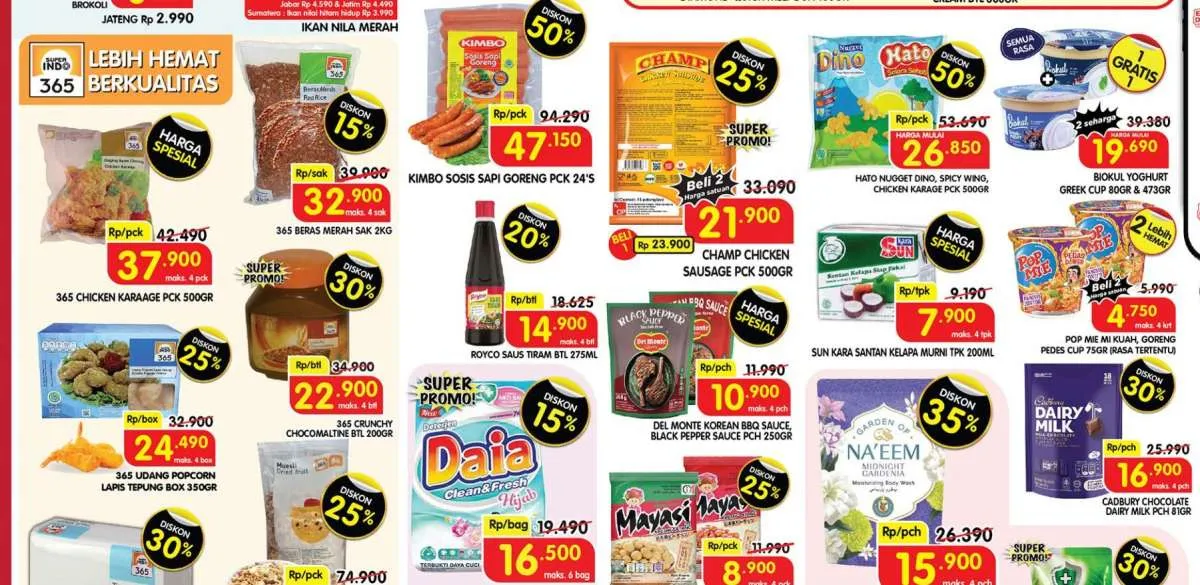 Promo Superindo Weekday 20 September 2023, Diskon Besar yang Akan Berakhir Besok