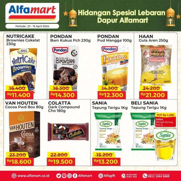 Promo Alfamart Sambut Lebaran 1-15 April 2024 Edisi Kebutuhan Dapur