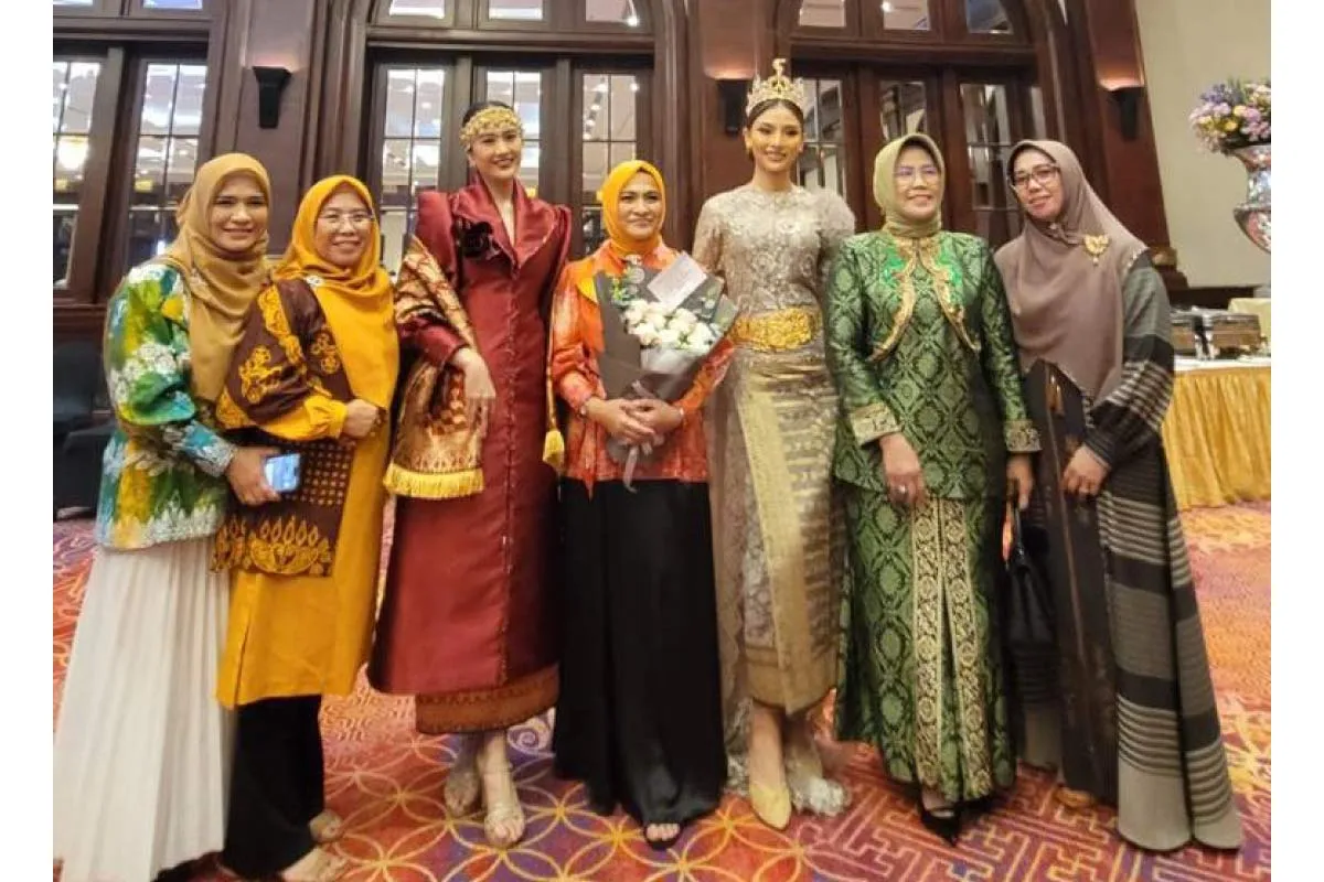 Didukung PTBA, Songket dan Batik Khas Tanjung Enim Meriahkan Halal Bihalal Antera