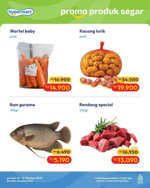 Promo Hypermart Hyper Diskon Weekday Periode 14-16 Oktober 2025