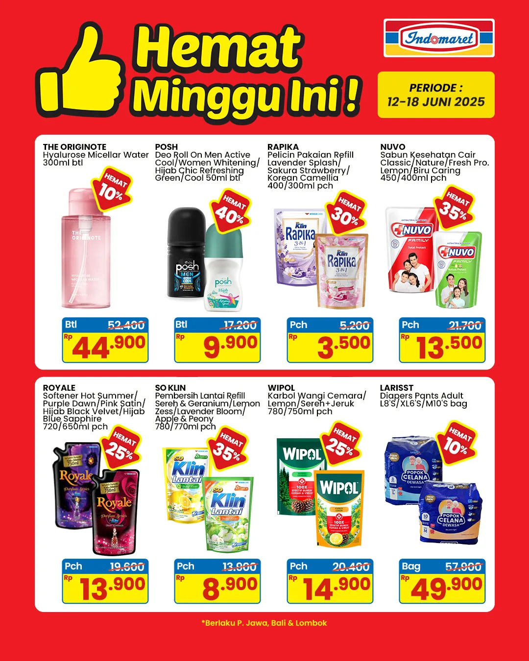 Promo Indomaret 12-18 Juni 2025 Hemat Minggu Ini