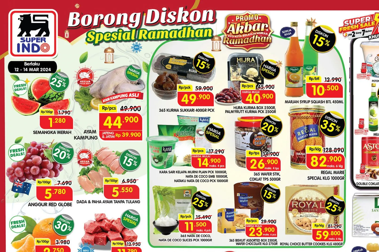 Promo Superindo Weekday Spesial Ramadhan Periode 12-14 Maret 2024