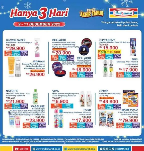 Harga Promo JSM Indomaret 9-11 Desember 2022