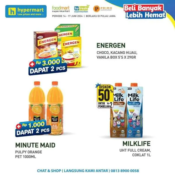 Promo Hypermart Beli Banyak Lebih Hemat Periode 14-17 Juni 2024