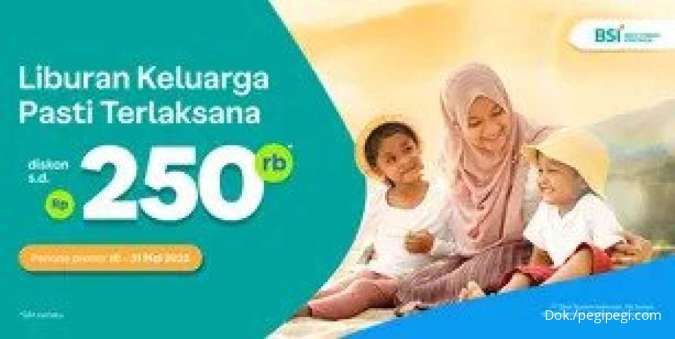 Promo BSI Hasanah Card, Dapatkan Diskon Produk Traveloka hingga Rp 250.000
