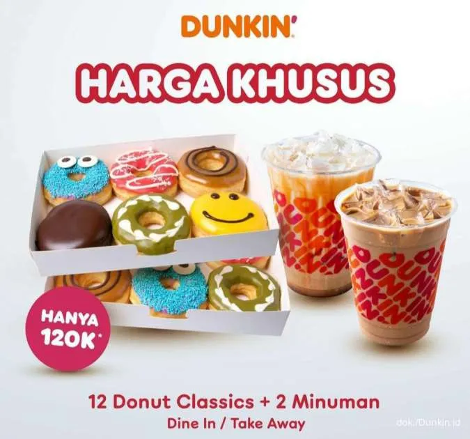 Promo Dunkin Spesial Dirgahayu Indonesia