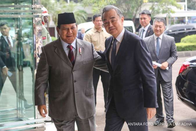 Menhan Prabowo Subianto Terima Kunjungan Menlu China, Bahas Kerja Sama Pertahanan