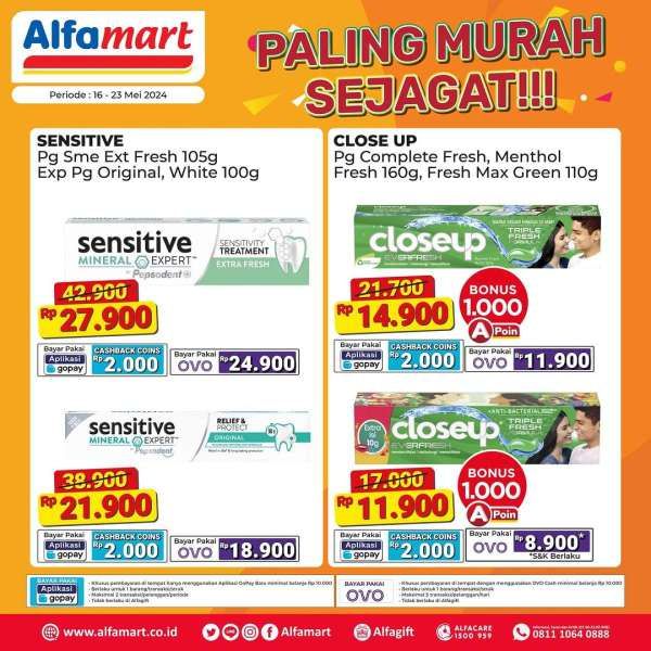 Promo Alfamart Paling Murah 16-23 Mei 2024