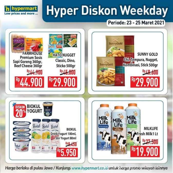 Cek promo Hypermart weekday 24 Maret 2021, diskonan produk kebutuhan rumah tangga!