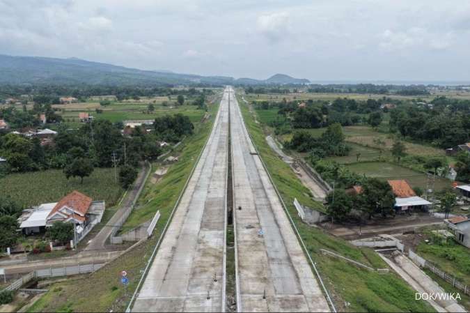 Progres Jalan Kompleks Yudikatif IKN Capai 19,35%