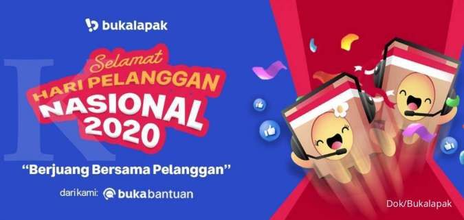 Rayakan Hari Pelanggan Nasional, Bukalapak Berikan Diskon bagi Pelapak, Luncurkan BukaBantuan Mitra di Whatsapp