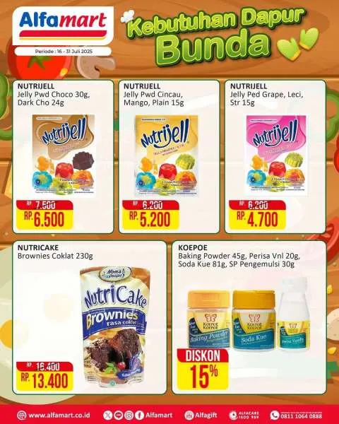 Promo Alfamart Kebutuhan Dapur Periode 16-31 Juli 2025