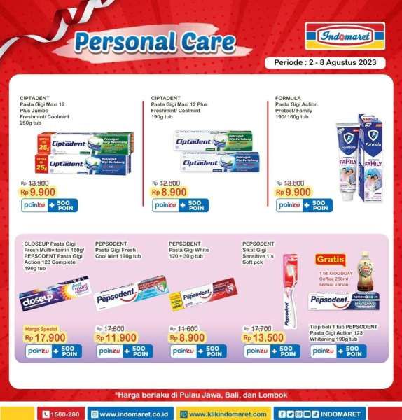 Katalog Harga Promo Indomaret Super Hemat Mingguan 2-8 Agustus 2023