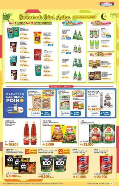 Katalog Harga Promo Indomaret Super Hemat 21-27 Juni 2023