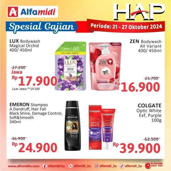 Promo Alfamidi Hemat Satu Pekan Periode 21-27 Oktober 2024