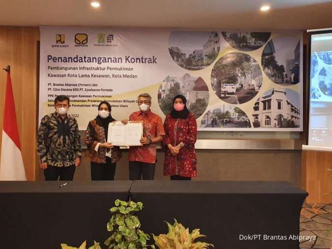 Brantas Abipraya Siap Percantik Kota Lama Kesawan, Medan