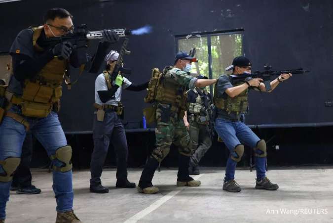 Peminat Latihan Menembak di Taiwan Meningkat di Tengah Kekhawatiran Invasi