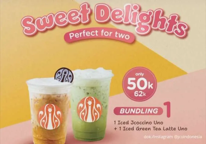 Promo J.CO Sweet Delights sampai 26 Oktober, Bundling Minuman Favorit Mulai Rp 50.000
