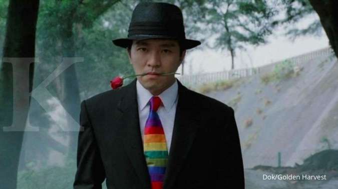 Stephen Chow dalam film From Beijing With Love yang akan tayang di bioskop Trans TV.