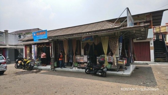 Dampak virus corona, pedagang pasar Cipadu Tangerang keluhkan menurunnya pembeli