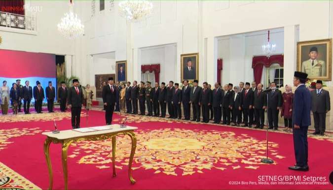 Presiden Jokowi Melantik Agus Harimurti Yudhoyono (AHY) Jadi Menteri ATR/BPN