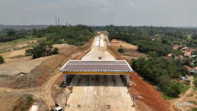Jasa Marga: Progres Konstruksi Jalan Tol Japek II Selatan Paket 3 Sesuai Target