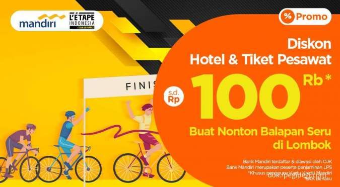 Nonton Balapan Sepeda di Lombok, Diskon PegiPegi Hotel dan Tiket Pesawat Rp 100.000