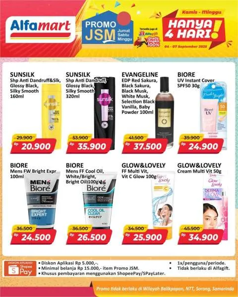 Promo JSM Alfamart Periode 4-7 September 2025