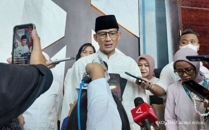 Giliran Sandiaga Uno yang Sambangi Rumah Prabowo di Malam Idul Fitri