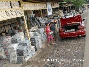 Sentra batu alam Pondok Cabe: Penjualan terganggu cuaca tak menentu (2)