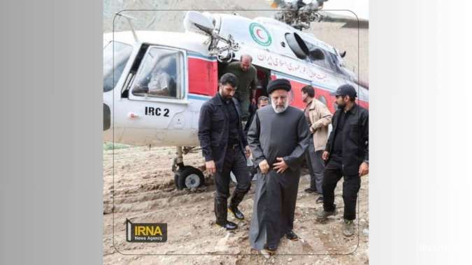 Helikopter Jatuh, Pencarian Presiden Iran Terus Dilakukan 