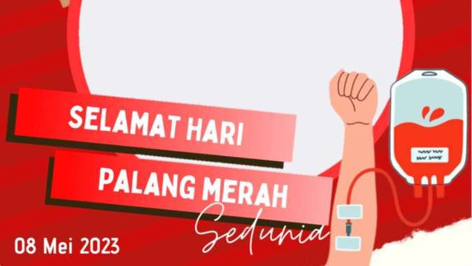 25 Twibbon Hari Palang Merah Sedunia 2023, Siap Dibagikan di Media Sosial