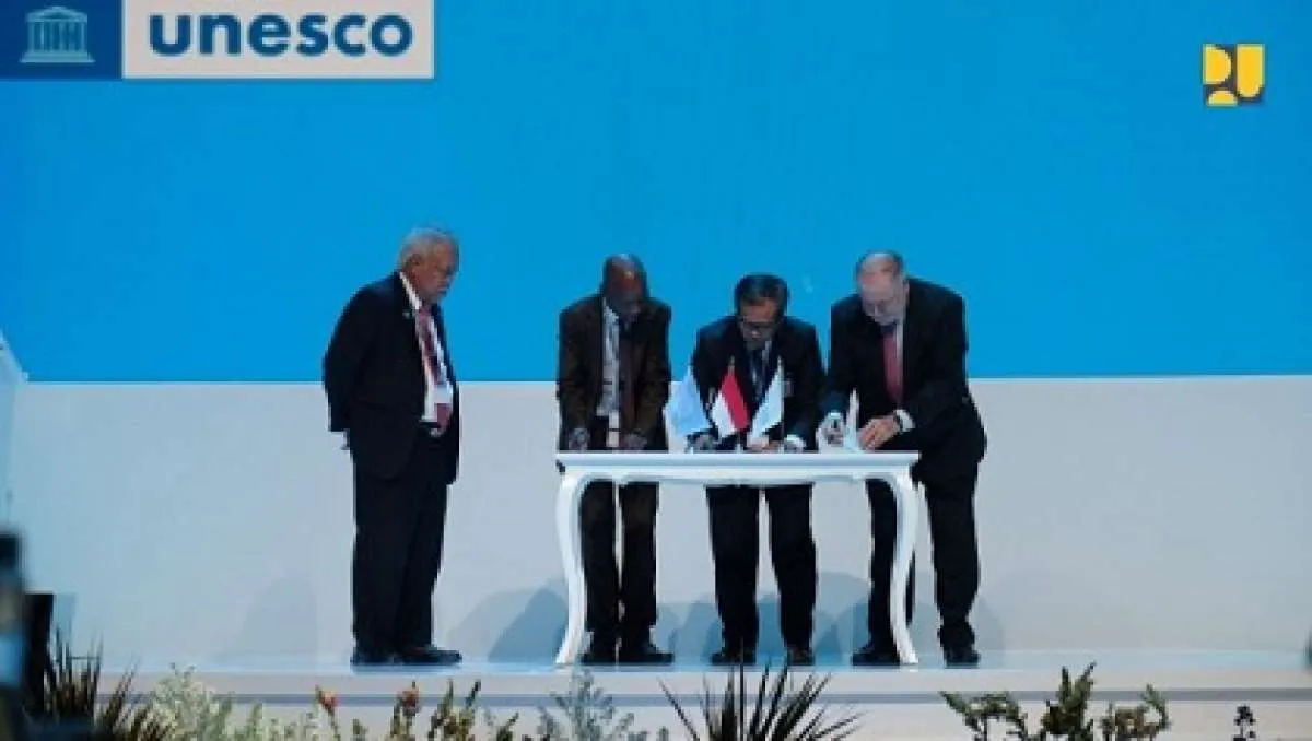 Pemerintah Indonesia, WWC& UNESCO Teken Nota Kesepahaman Penyelenggaraan WWF ke-10