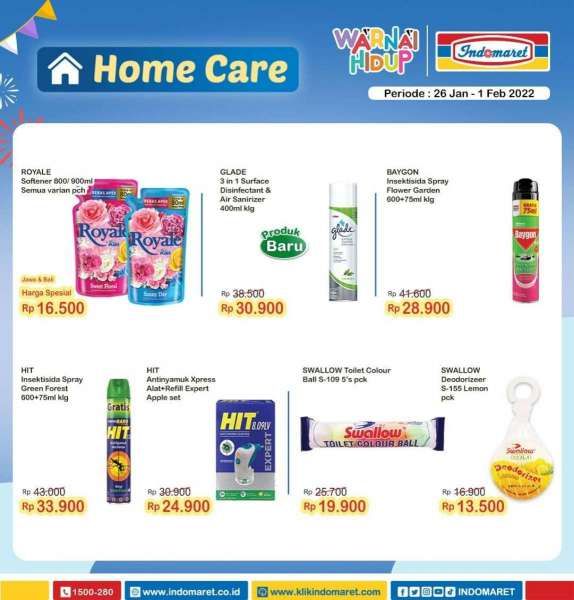 Promo Indomaret Super Hemat Mingguan Terbaru 26 Januari-1 Februari 2022