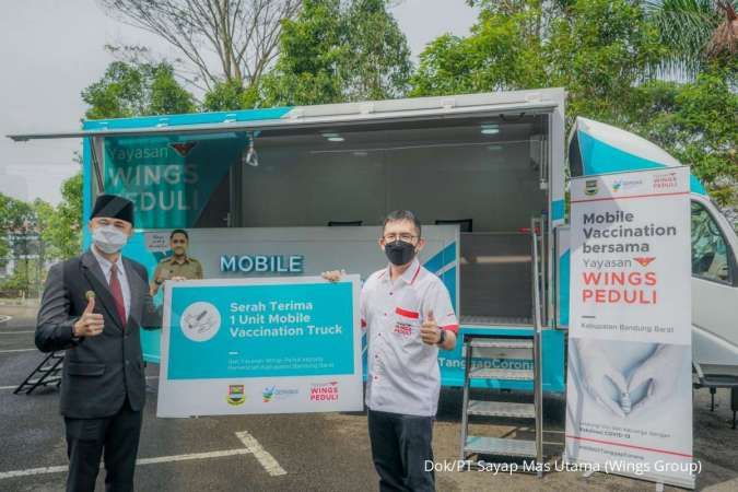 Yayasan Wings Peduli Fasilitasi Pemkab Bandung Barat dalam Pendistribusian Vaksin dengan Mobile Vaccination Truck