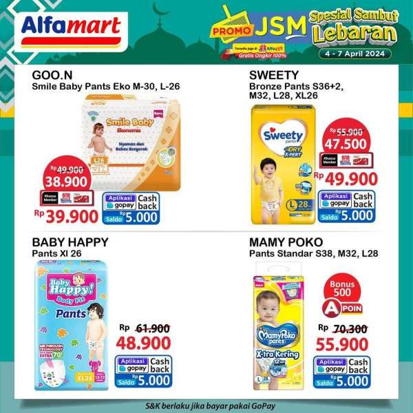 Promo JSM Alfamart Spesial Sambut Lebaran Periode 4-7 April 2024