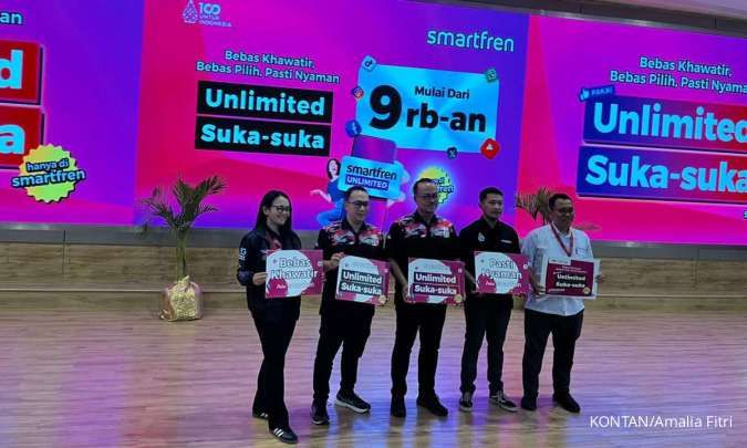 Peluncuran layanan internet Unlimited Suka-Suka FREN