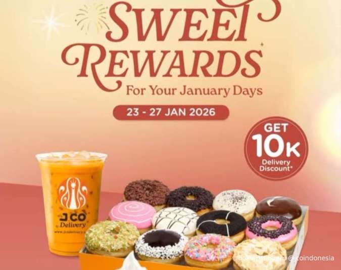 Akhir Januari Manis, Promo J.CO Diskon Spesial & Chatime B1G1 Bikin Makin Untung