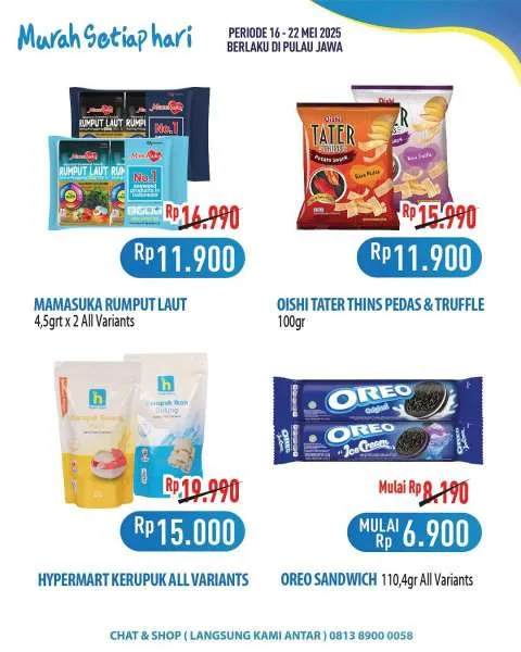 Promo JSM Hypermart Hyper Diskon Weekend Periode 16-19 Mei 2025
