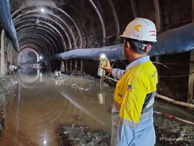 DAHANA Rampungkan Proyek Terowongan di Bendungan Budong-Budong