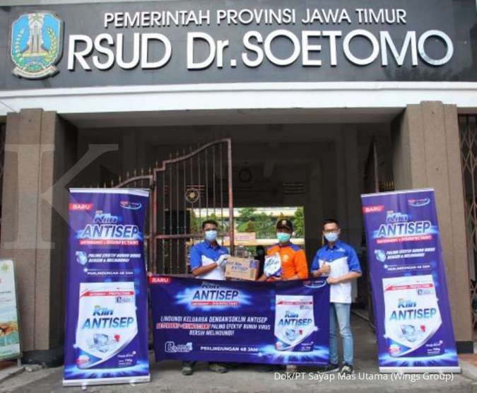 SoKlin Antisep Serahkan Bantuan kepada Lebih dari 40 Rumah Sakit Rujukan Covid-19 di Indonesia