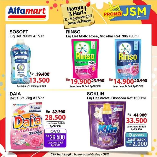 Katalog Promo JSM Alfamart Terbaru 22-24 September 2023